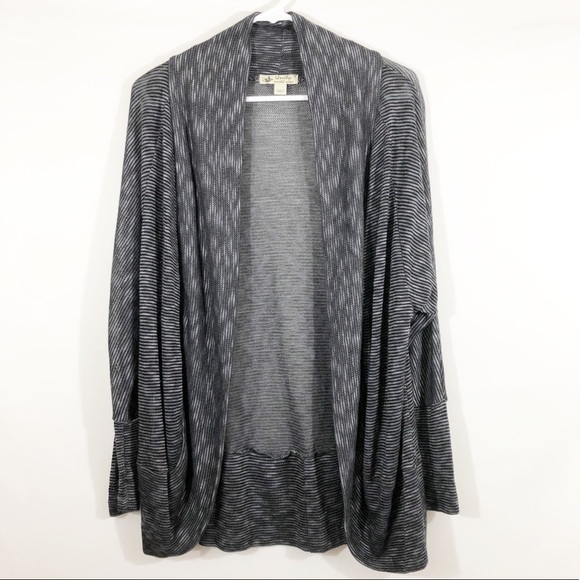 Unity World Wear Sweaters - UNITY WORLD WEAR OPEN FRONT CARDIGAN - SZ S